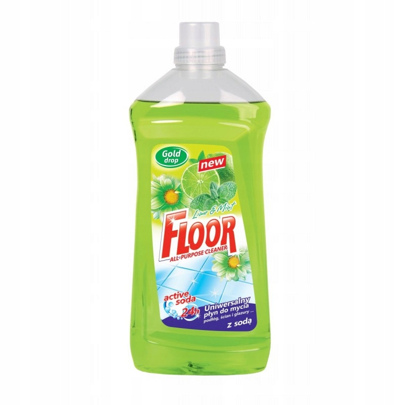 

Płyn uniwers limonka-mięta 1,5l Gold Drop Floor