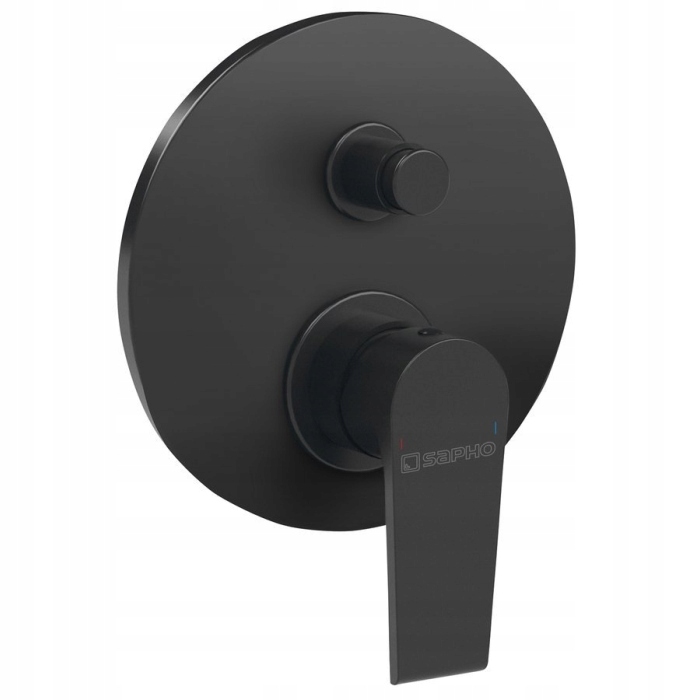 Sapho Kai podomietková sprchová batéria čierna