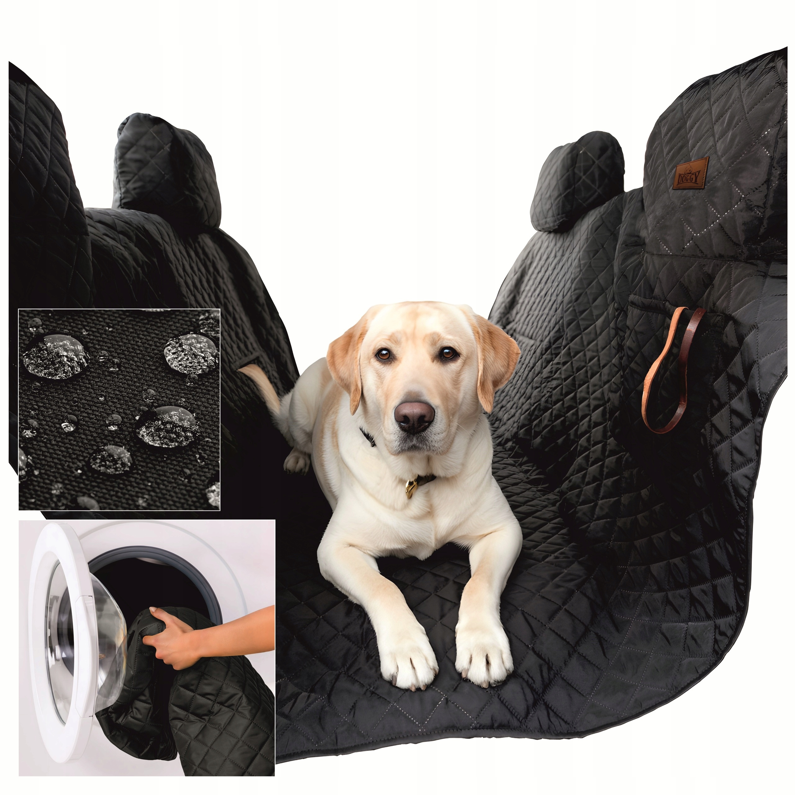 Pokrowiec mata do samochodu na siedzenie dla psa 160x140 cm Mata do auta-Zdjęcie-0