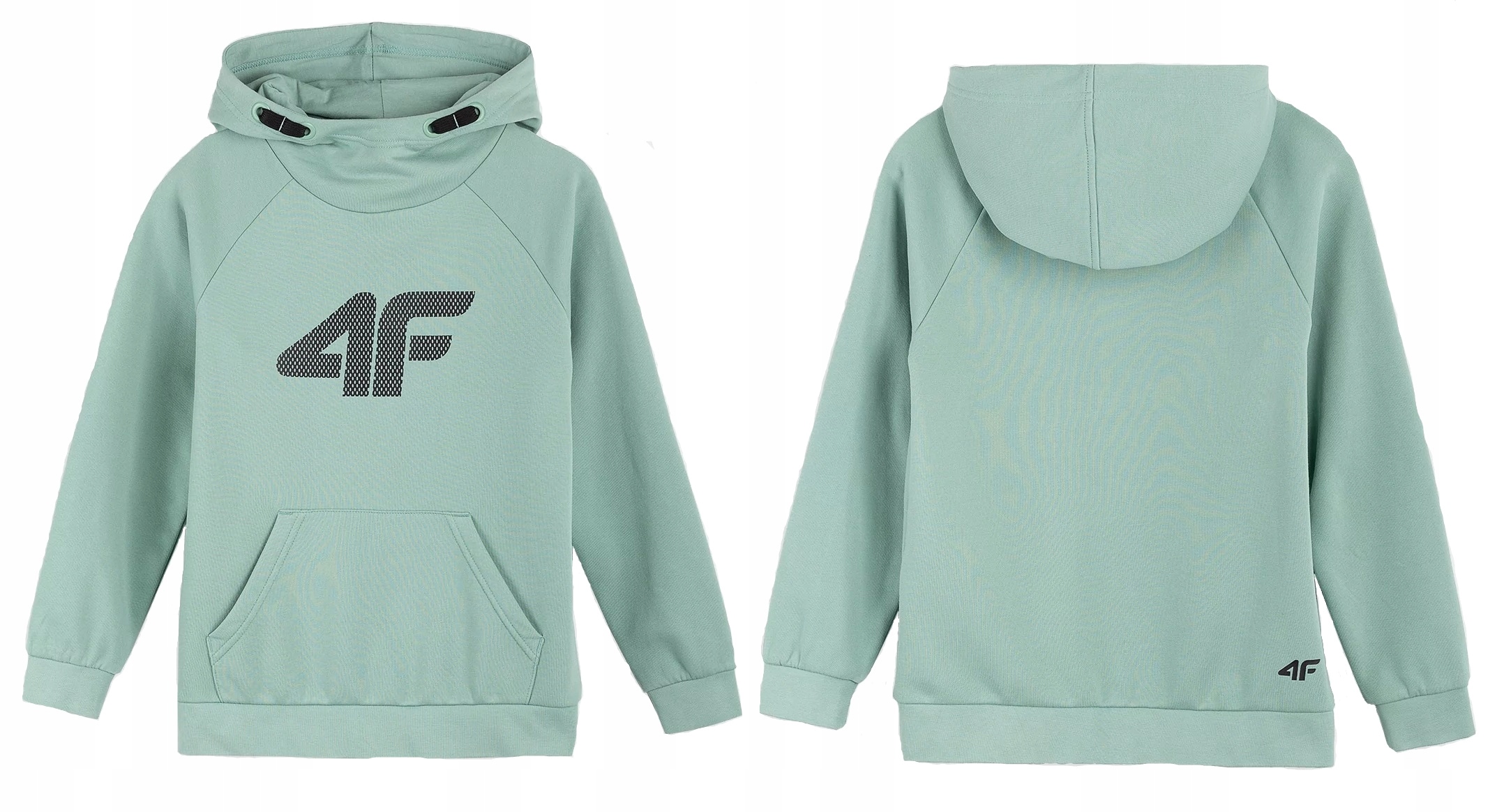 

4F Bluza Chłopięca Z Kapturem 146 JBLM002 Zielony