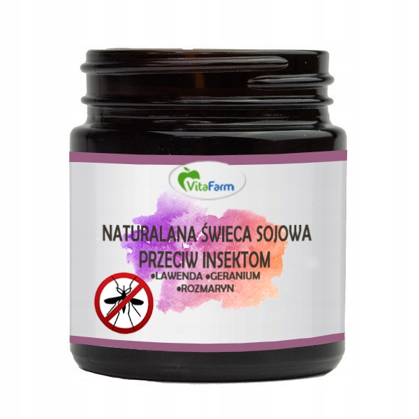 

Świeca przeciw komarom naturalna ogrodowa 120ml