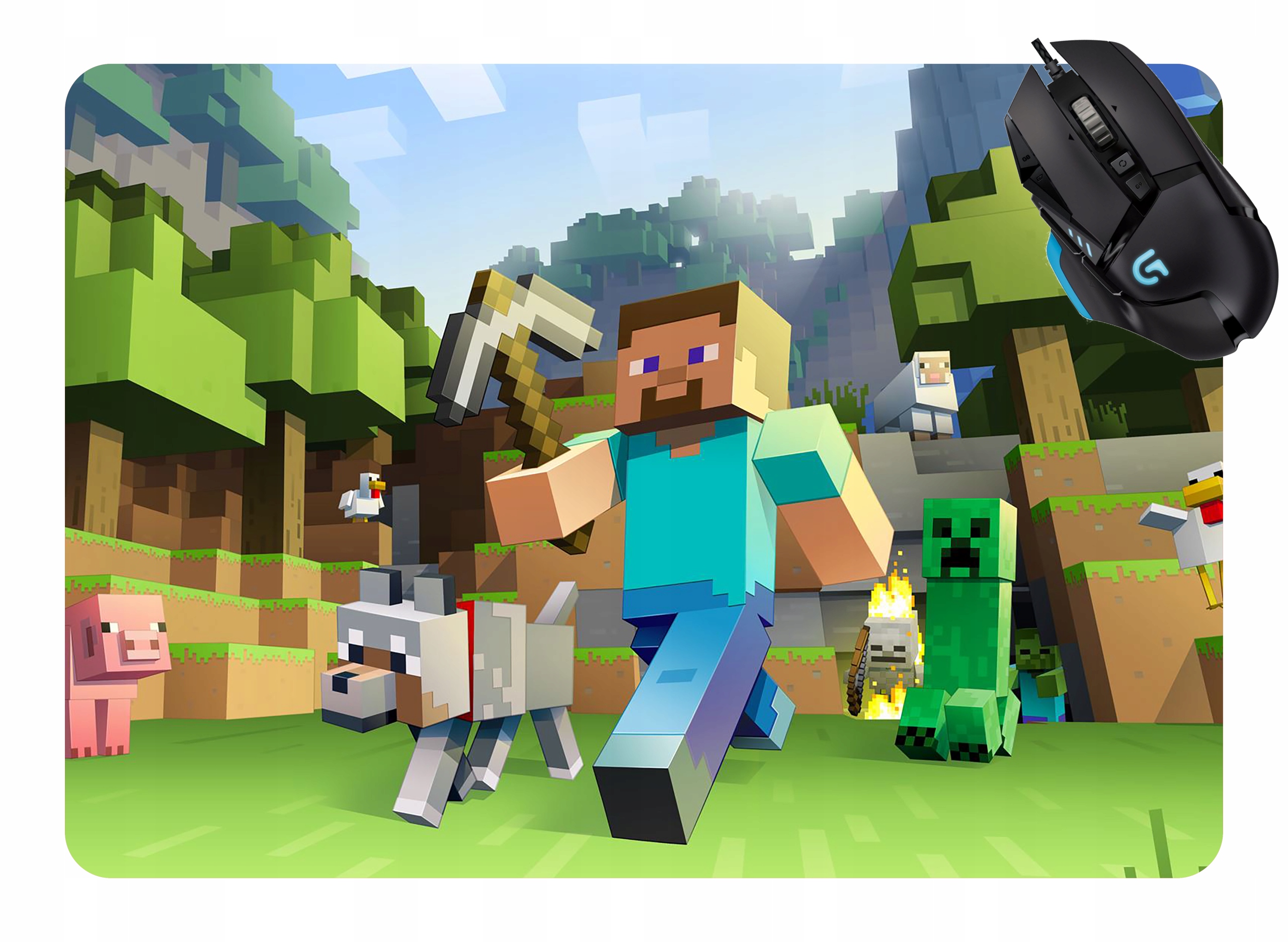 

Personalizowana Podkładka Pod Myszkę Minecraft