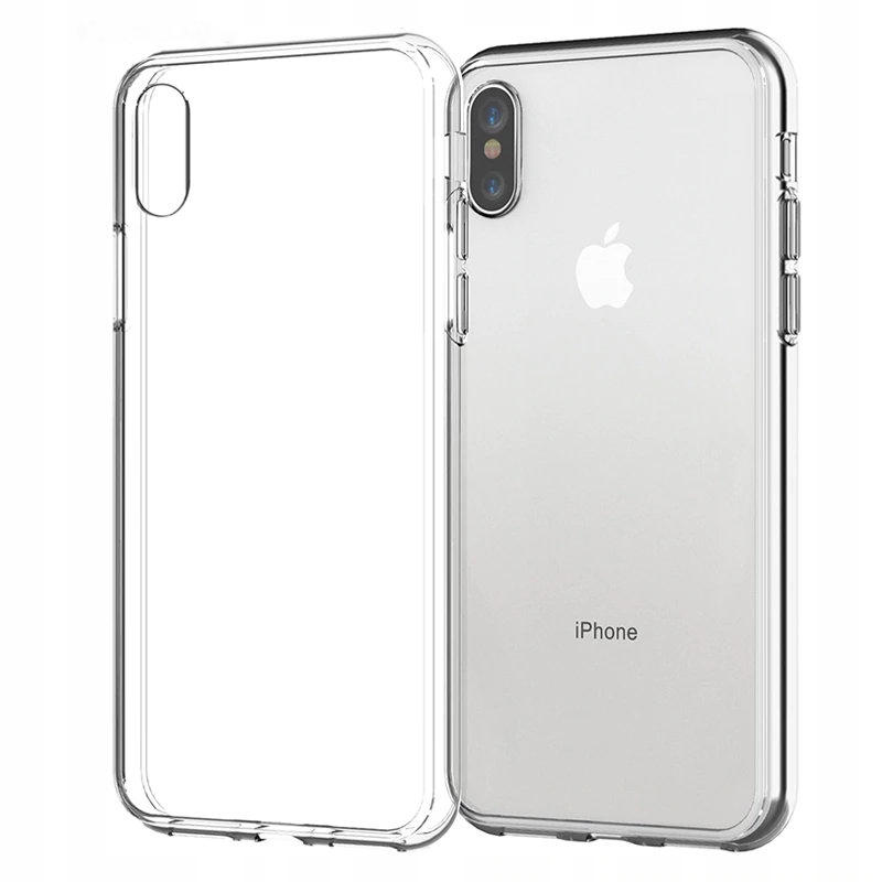 

Etui Slim Case Silikonowe do iPhone X / Xs + Szkło