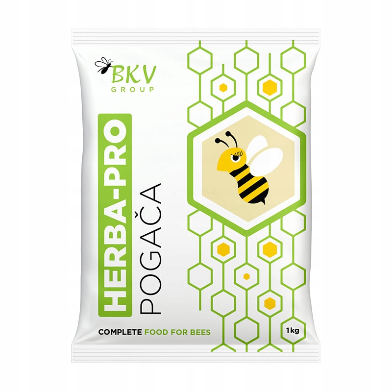 Těsto, krmivo pro včely Bkv Herba, vitamíny a bylinky 1 kg x 10 ks