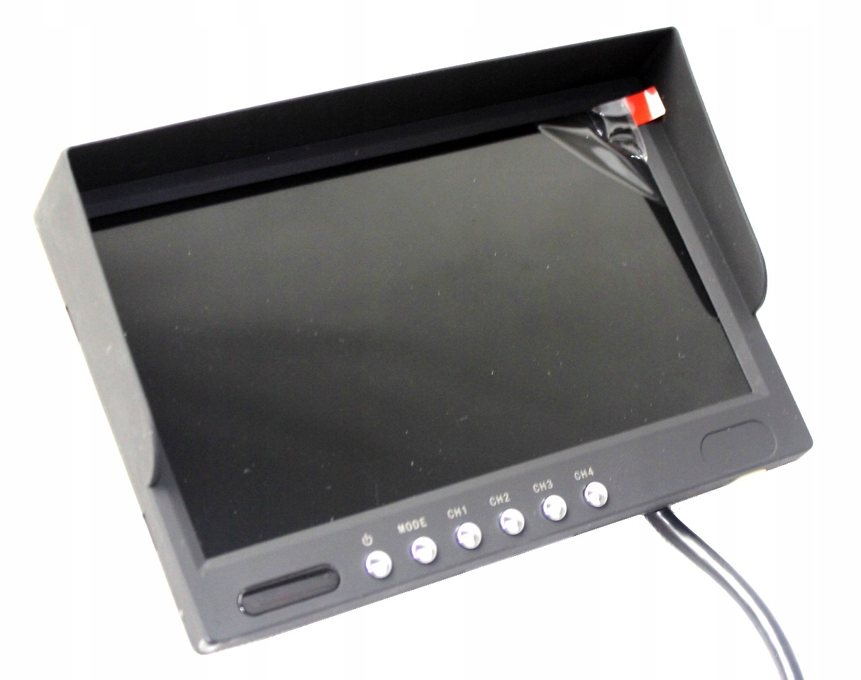 MONITOR 7' CALI + KAMERA COFANIA 4PIN 15M ZESTAW Liczba kamer 1