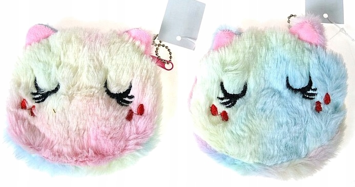 Portmonetka PLUSZOWA na zamek Marka Adar