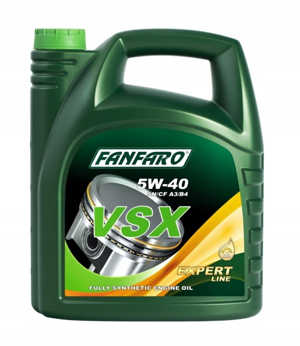 Olej Fanfaro 5V40 5 L Expert Vsx SN/CH-4 A3/B4 229.3 226.5 229.5 502