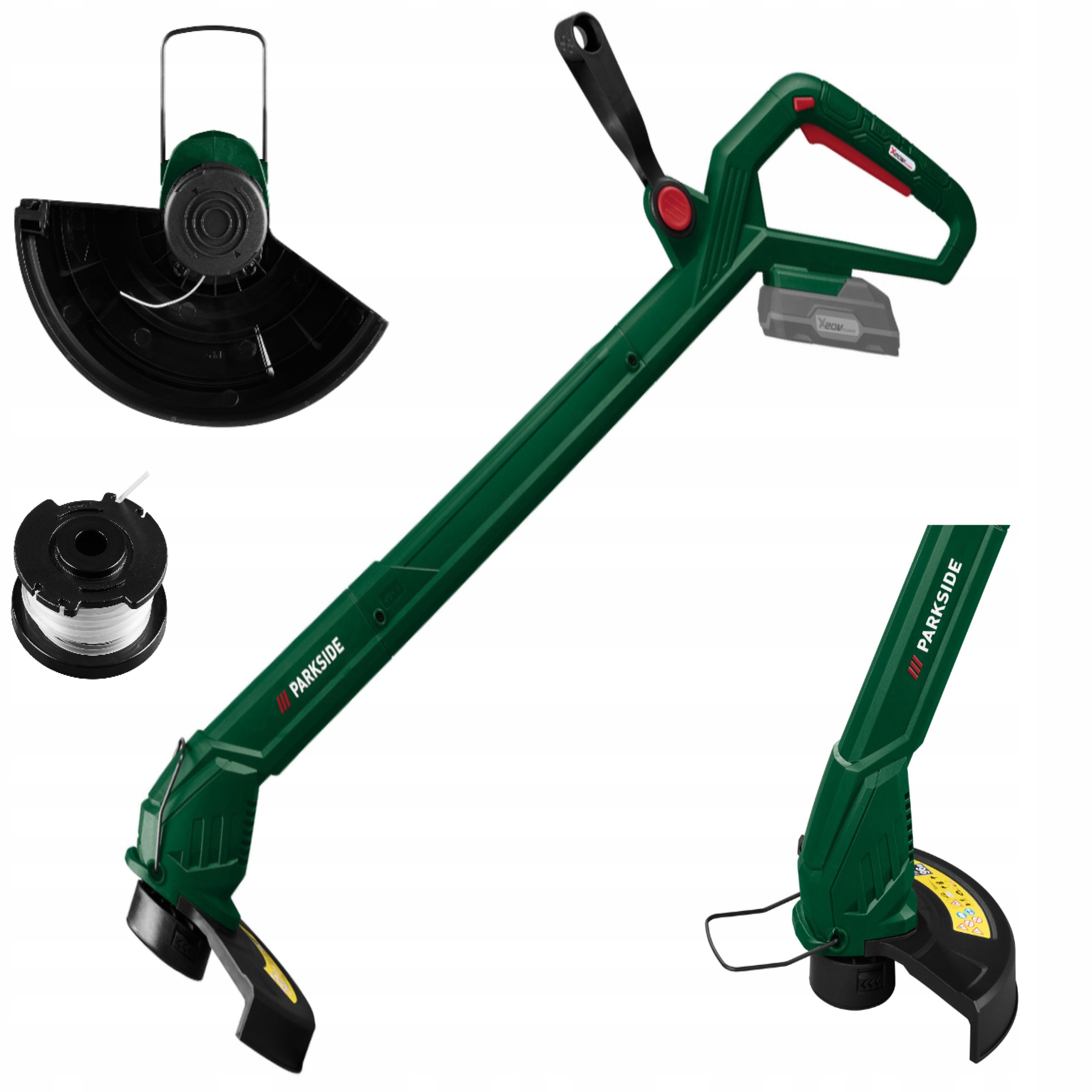 Podkaszarka akumulatorowa Parkside 20V Part 20 Li A1 kosiarka do trawy