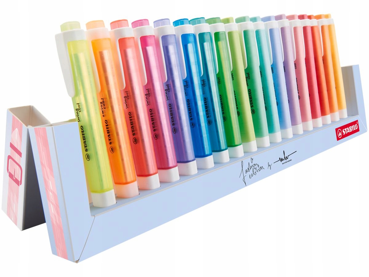 

Zakreślacze Stabilo Swing Cool Pastel (18 sztuk)