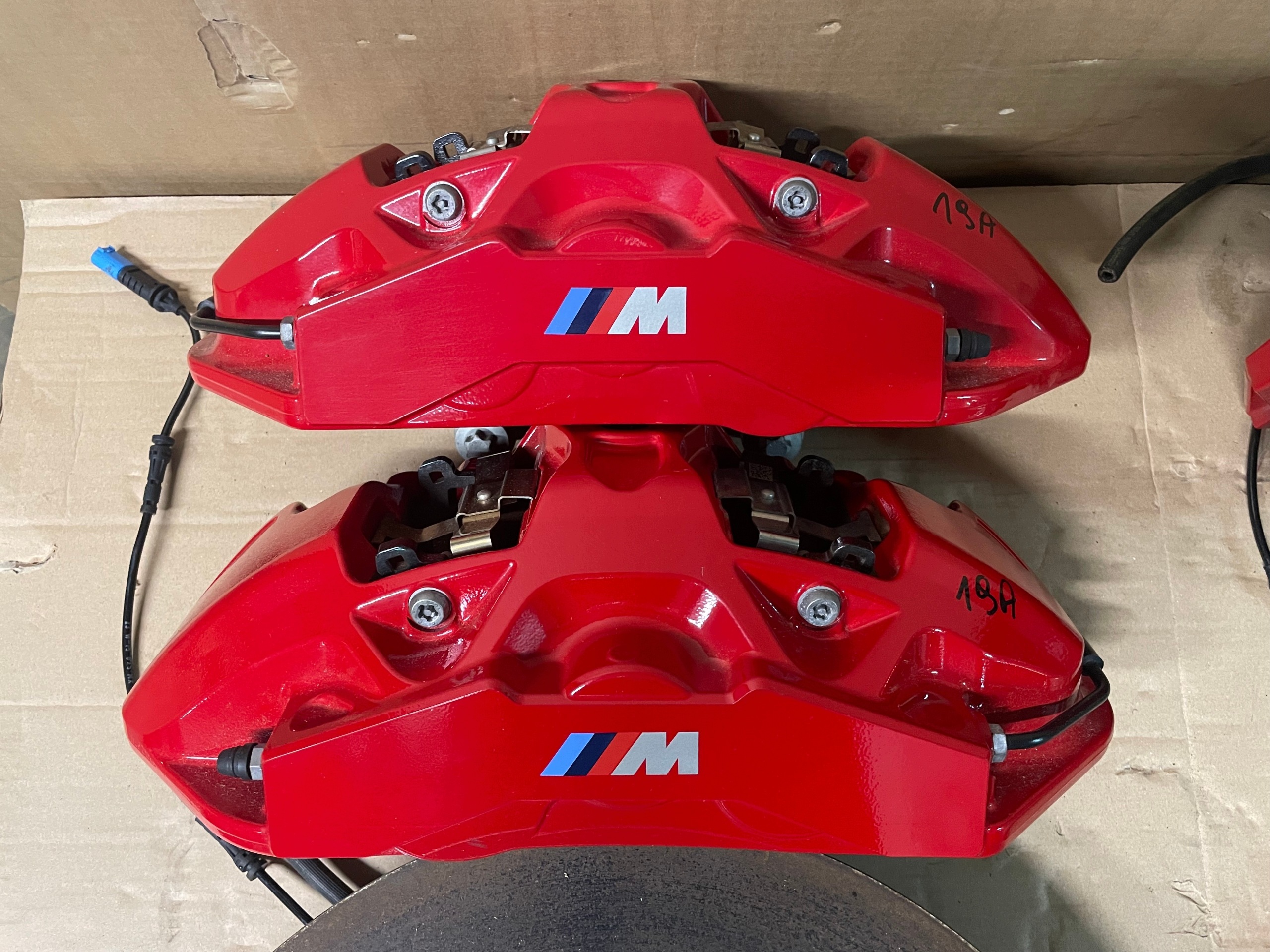 calipers brake + plates + discs 420MM BMW XM G09 M-POWER 24KM IDEAL