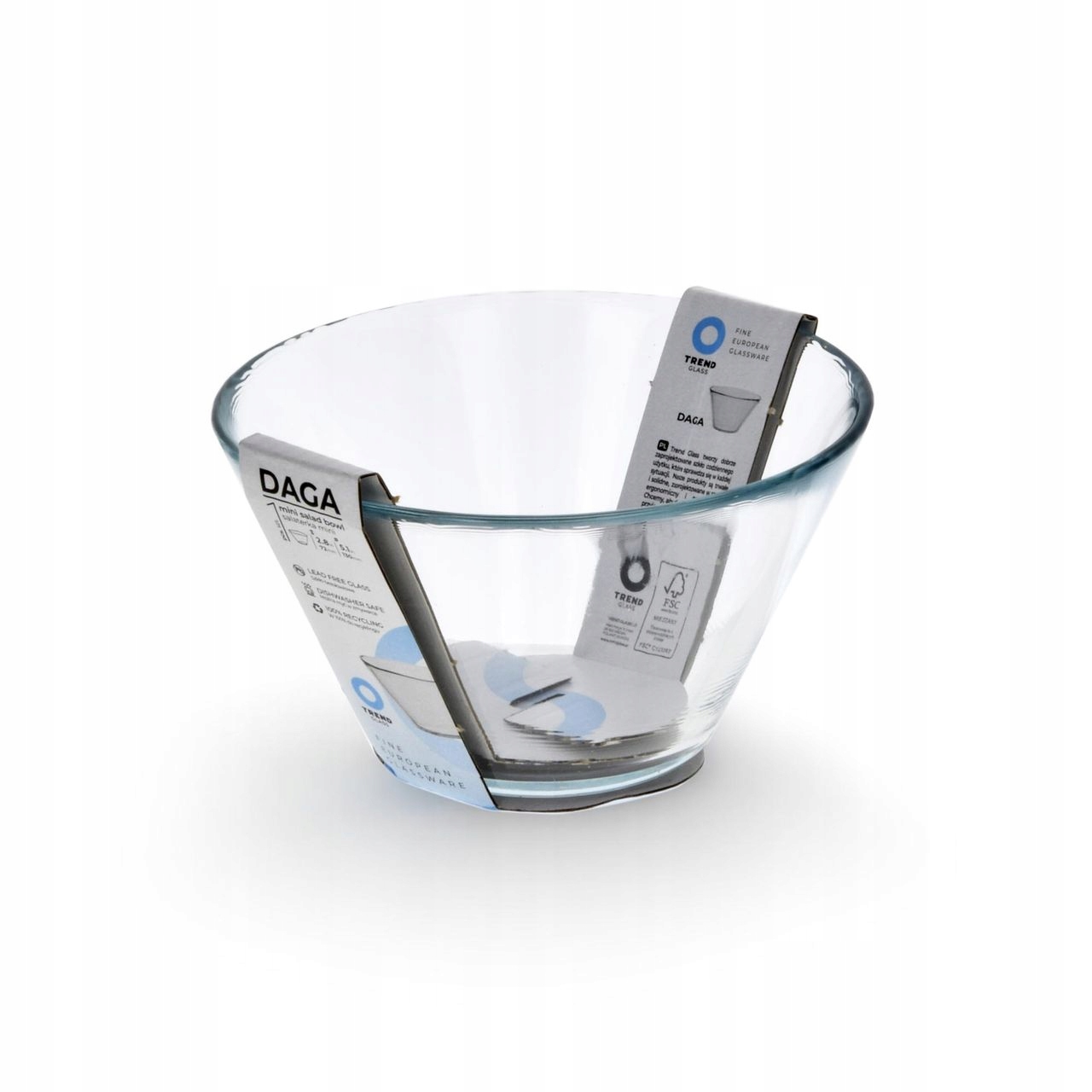 

Mała szklana salaterka Trend Glass Daga ⌀ 13cm