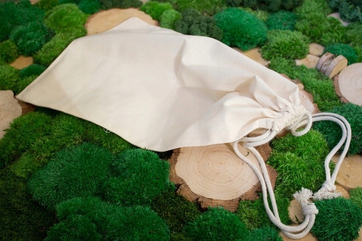 Worek bawełniany 30x45 cm EKOLOGICZNY ecru Rodzaj worek