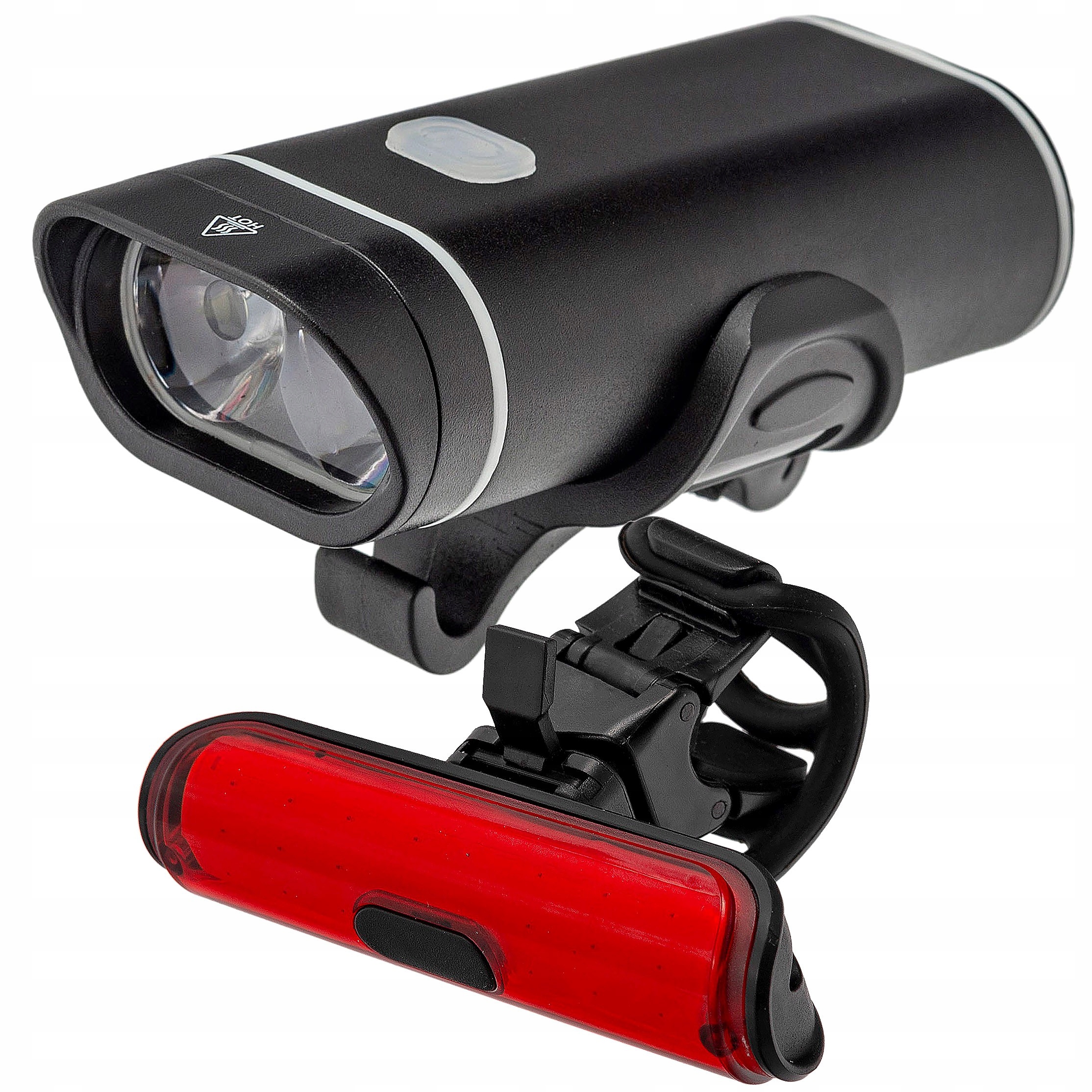 

Zestaw Lampek Rowerowych Vlb 350LM + 120LM Usb