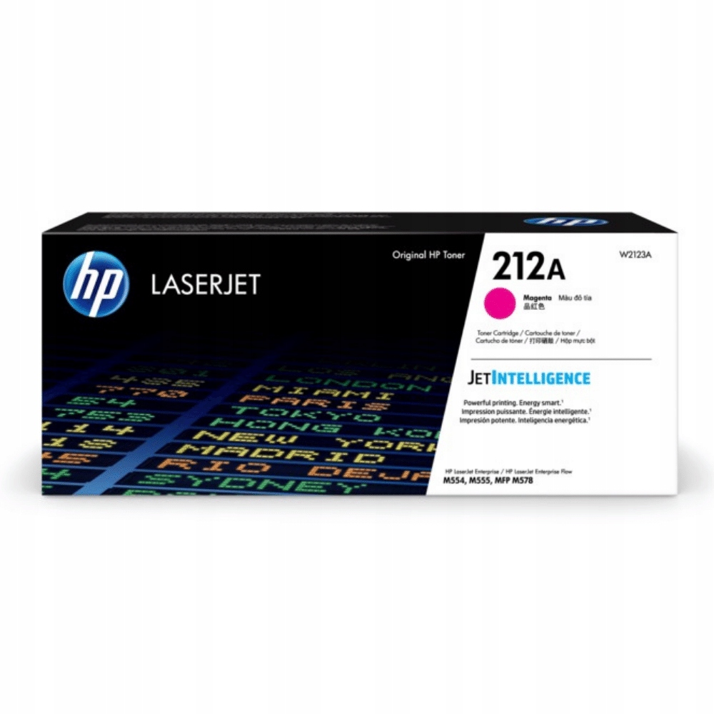 Toner Hp W2123A červený (magenta)