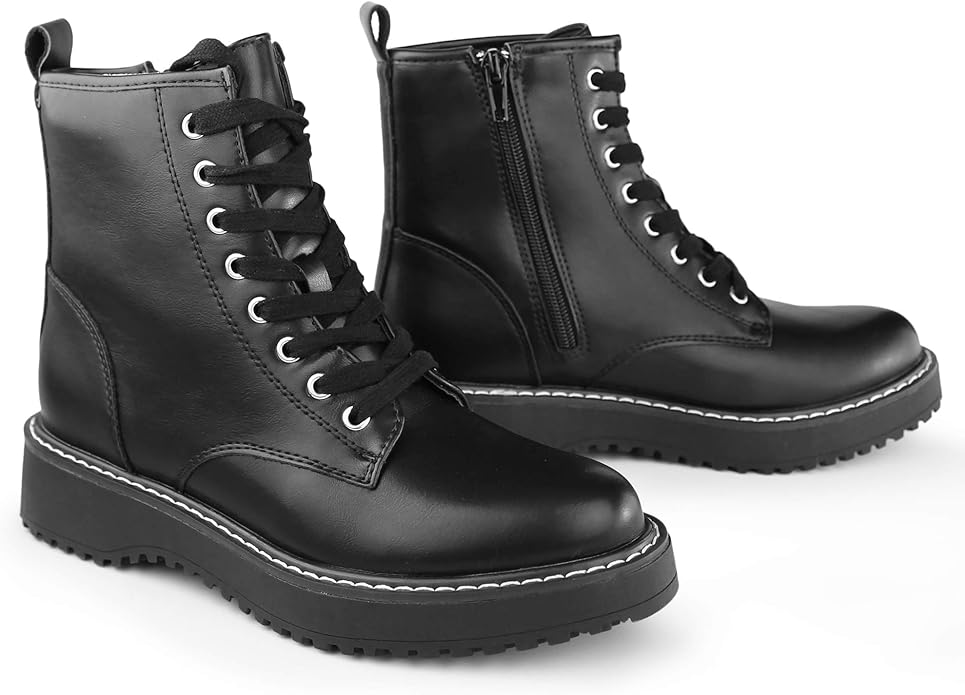 HAWKWELL DAMSKIE BUTY GLANY Z BOCZNYM ZAMKIEM SZNUROWANE BOTKI R. 39 Marka inna