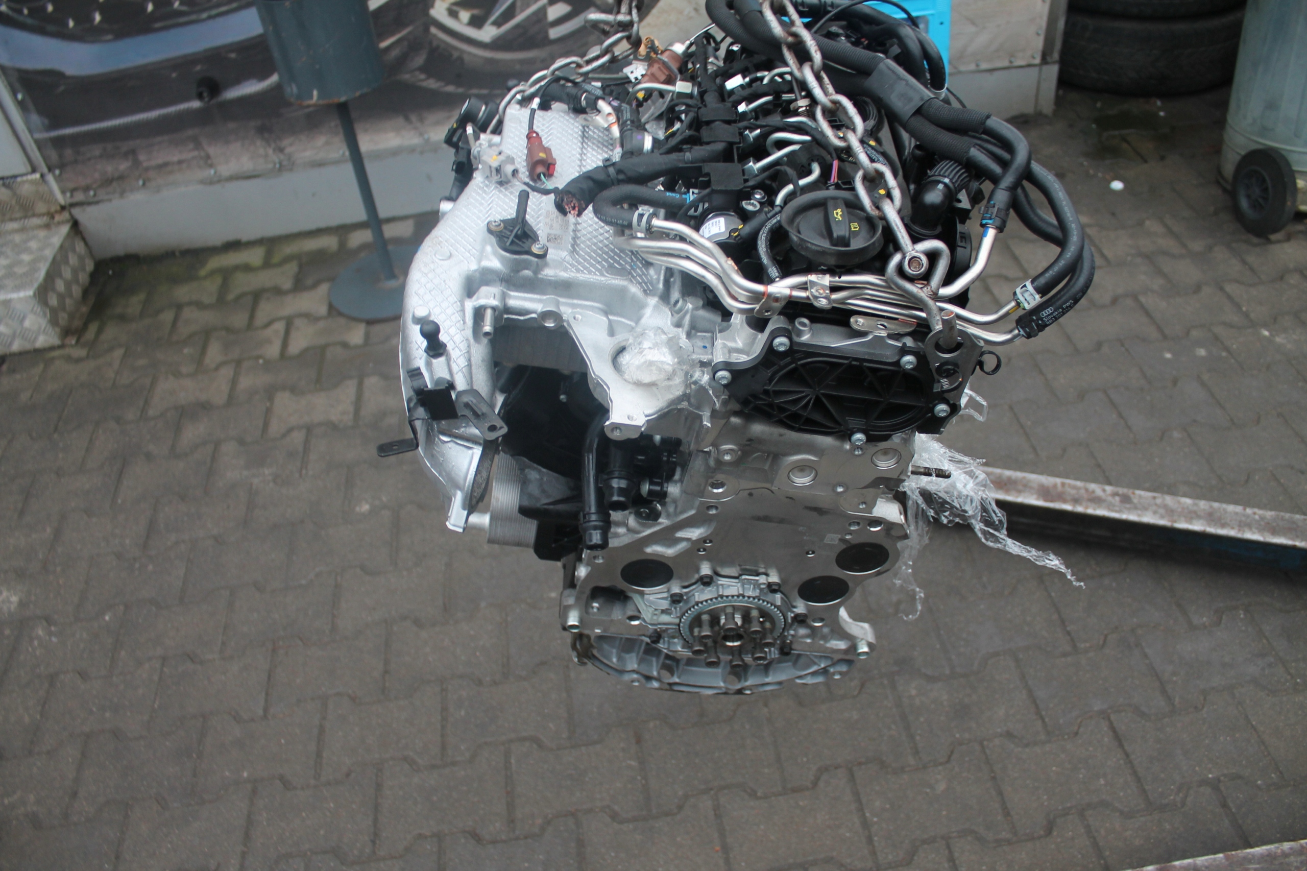 engine complete AUDI 2.0 TDI DEZ 2TYS KM without TURBO 2025R