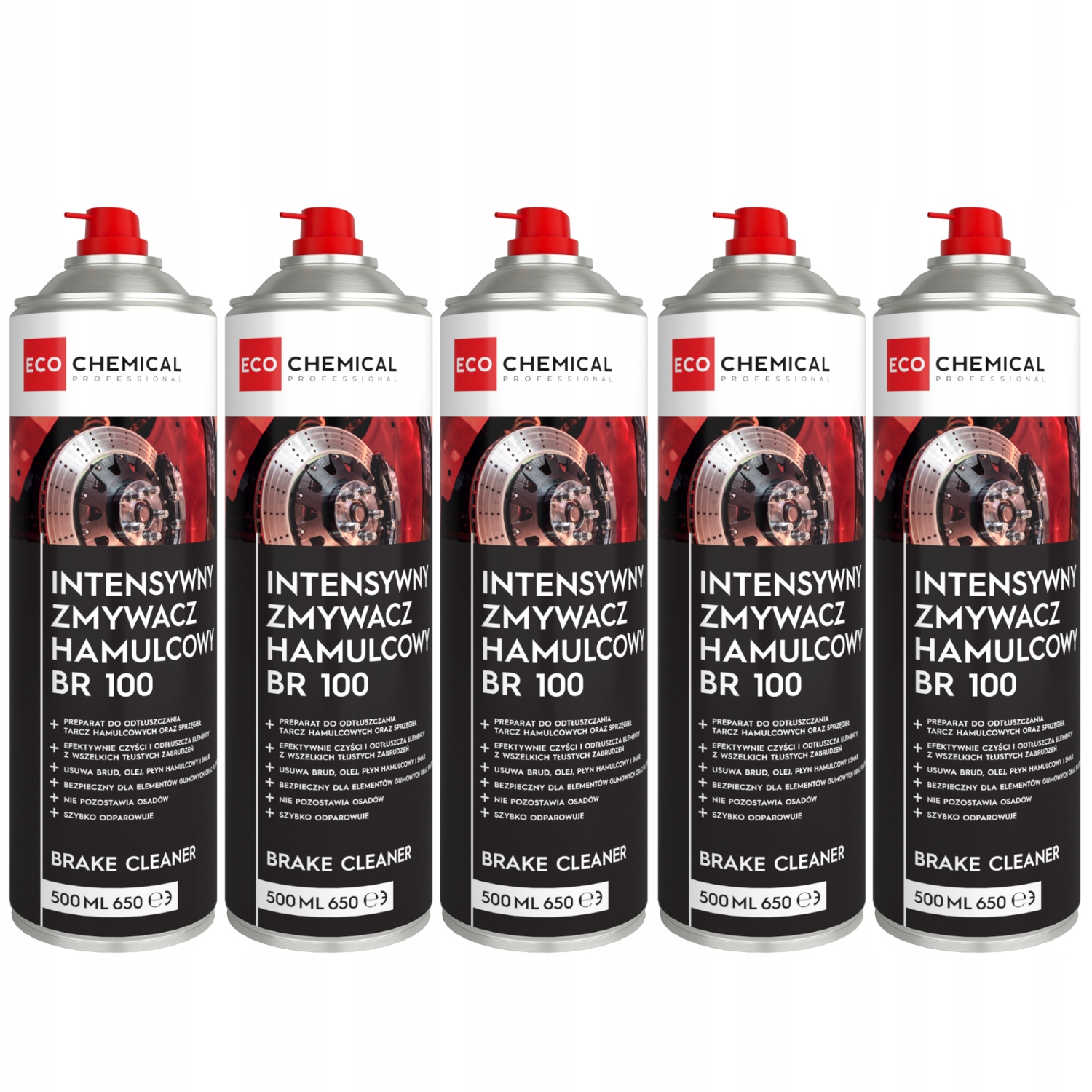 Intensywny Zmywacz Hamulcowy Br 100 Ecochemical 5 x 500ml