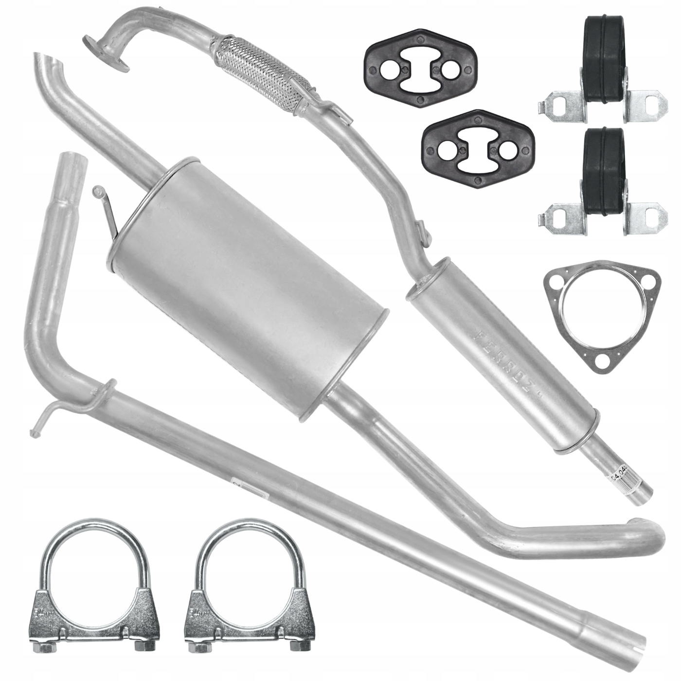 Глушник комплект Skoda Fabia я 1 6Y 99-07 1.2 HTB