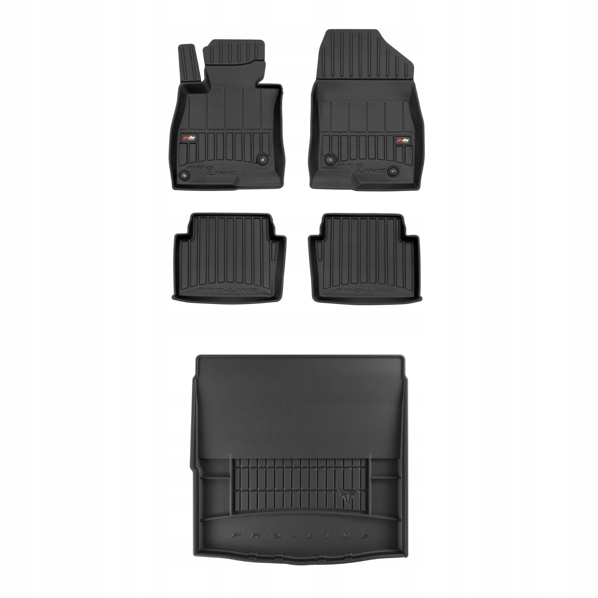 Sada gumových kobercov a rohoží pre Mazda 3 III 2013-2018