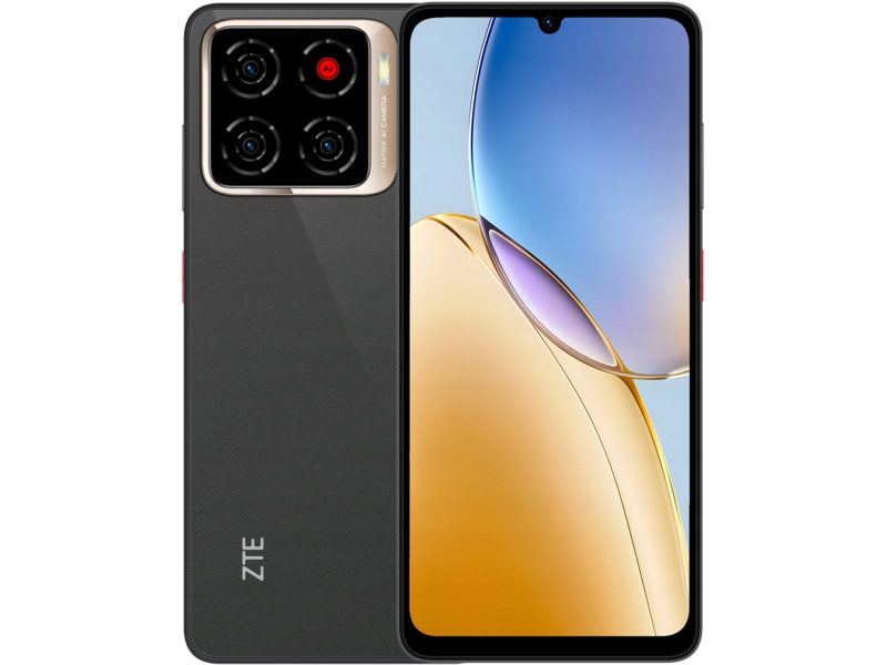 Smartfon Zte Blade A56 4/128GB 6.75" 90Hz Czarny