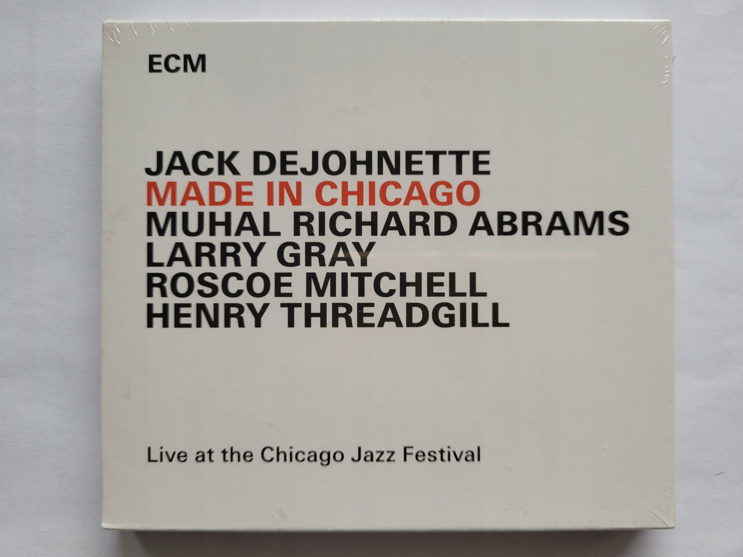 Jack Dejohnette Made In Chicago (ecm) folia