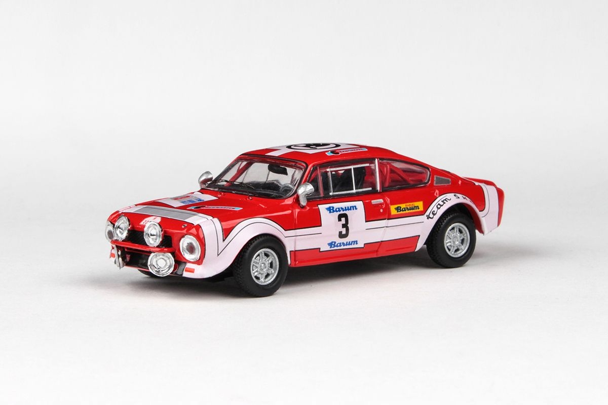Abrex Škoda 200RS (1974) 1:43 Barum Rallye 1974 #3 Šedivý Janeček