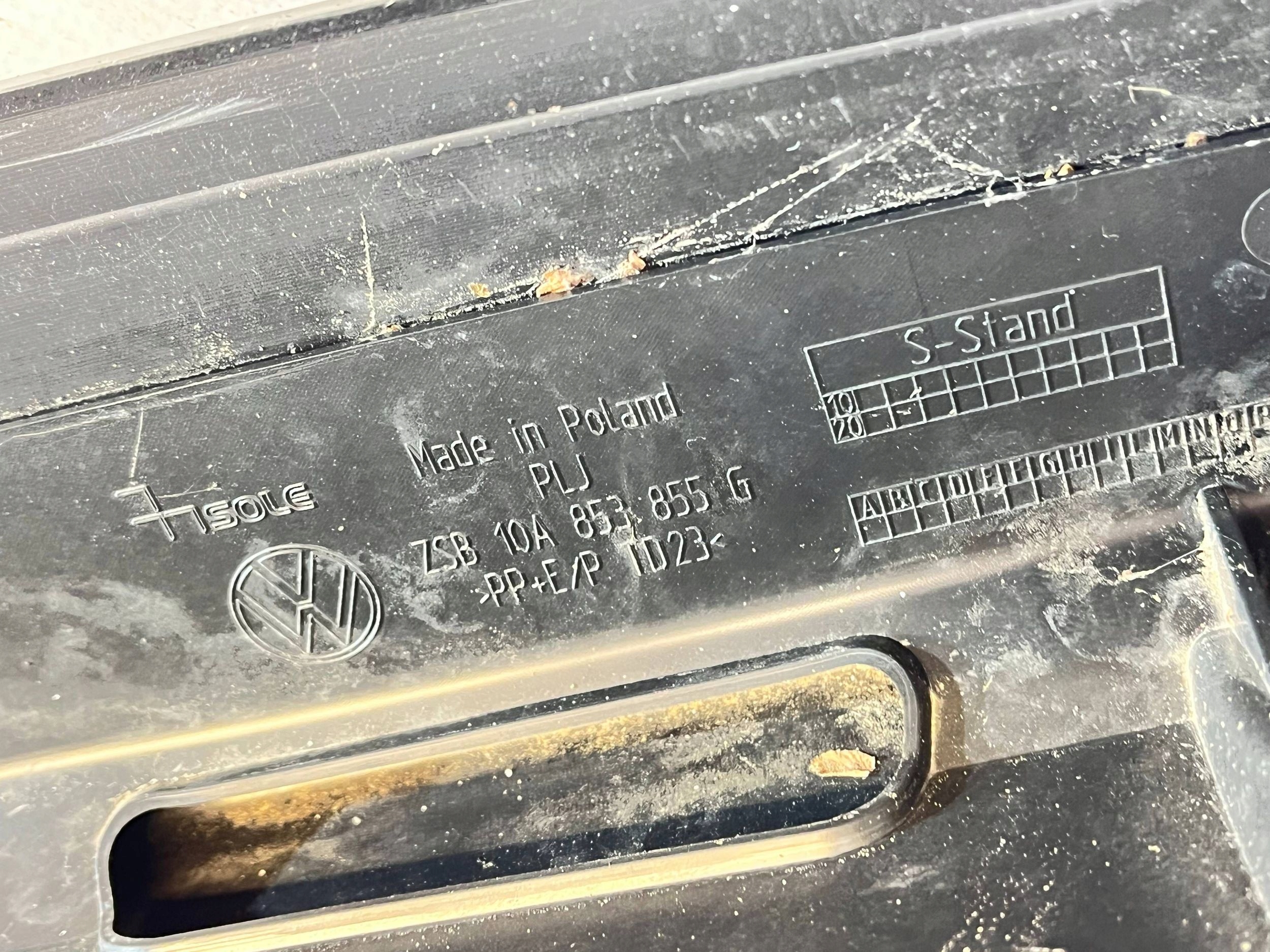 moulding threshold Volkswagen ID.3 10A853855G