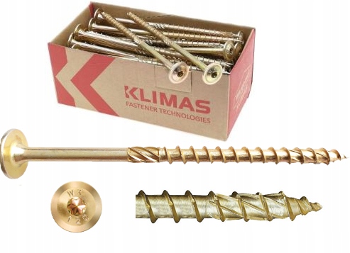 

Wkręty Ciesielskie Talerz Talerzowe Torx 8x40 -10s