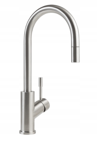 Kuchynská batéria Villeroy&Boch Umbrella Flex 9254 00 LC Oceľová kefa