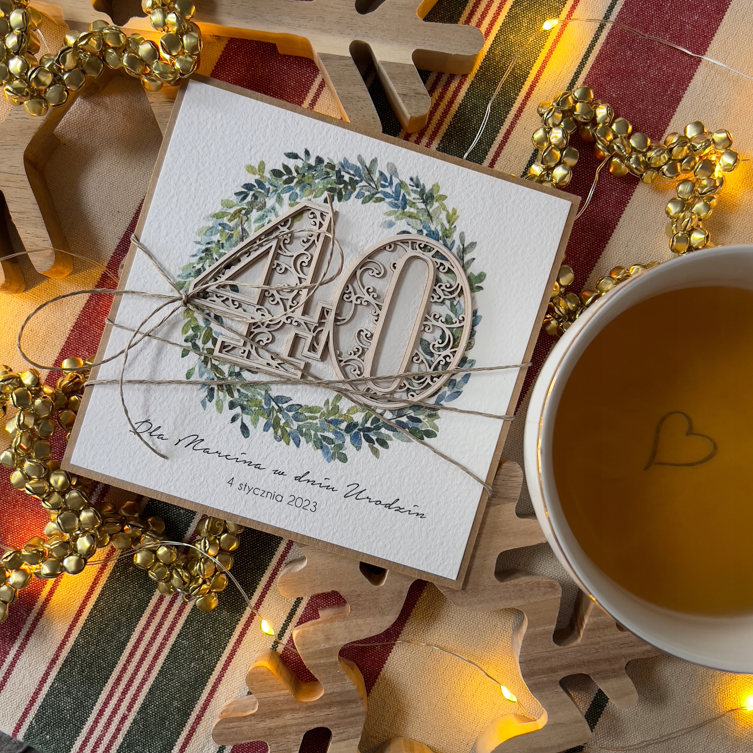 Personalizovaný Dárek k 40. narozeninám