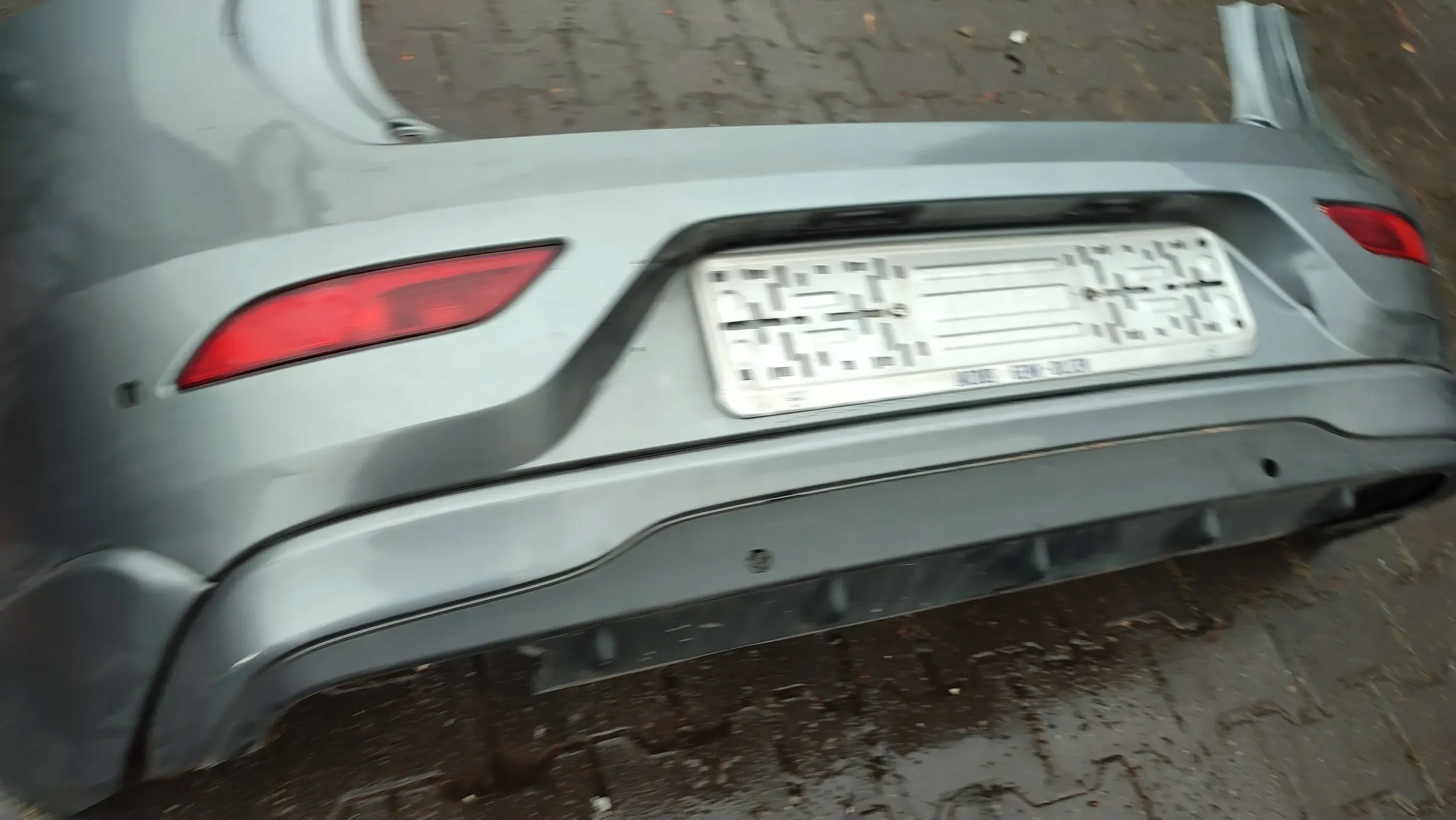 Volvo V40 2018 rear part bumper