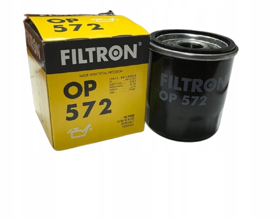 

Filtr Oleju Filtron OP572 Toyota Citroen