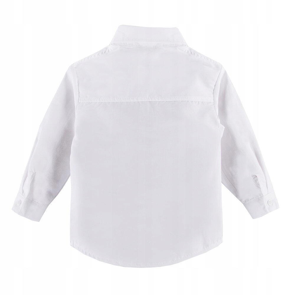 Koszula biała dla chłopca z długim rękawem Eevi Ceremony Rękaw długi rękaw