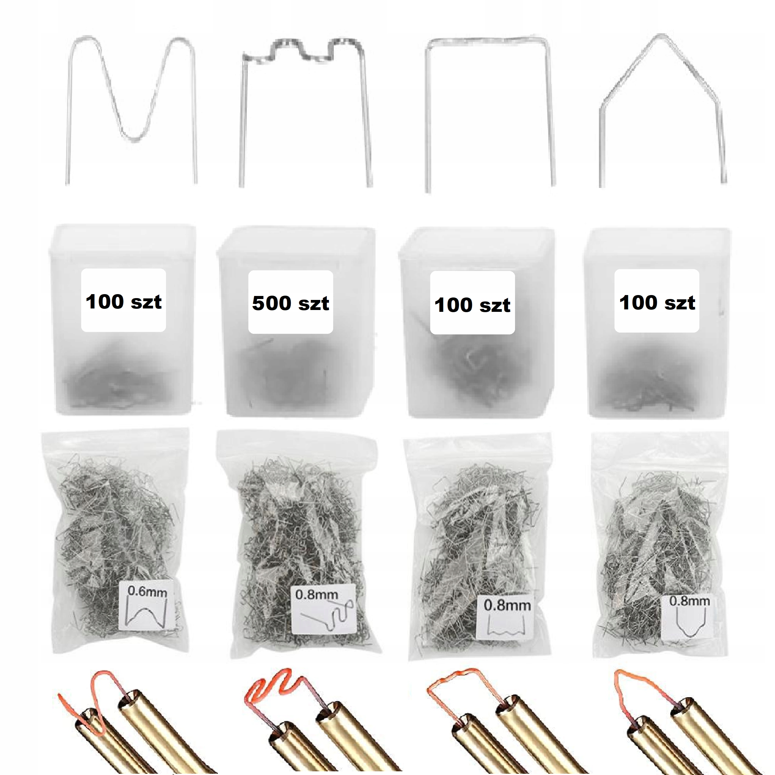 ZSZYWARKA DO PLASTIKU SPAWARKA ZGRZEWARKA LUTOWNICA TWORZYW +800szt ZSZYWEK Kod producenta ZGRZEWARKA DO PLASTIKU 800x ZSZYWKI ETUI