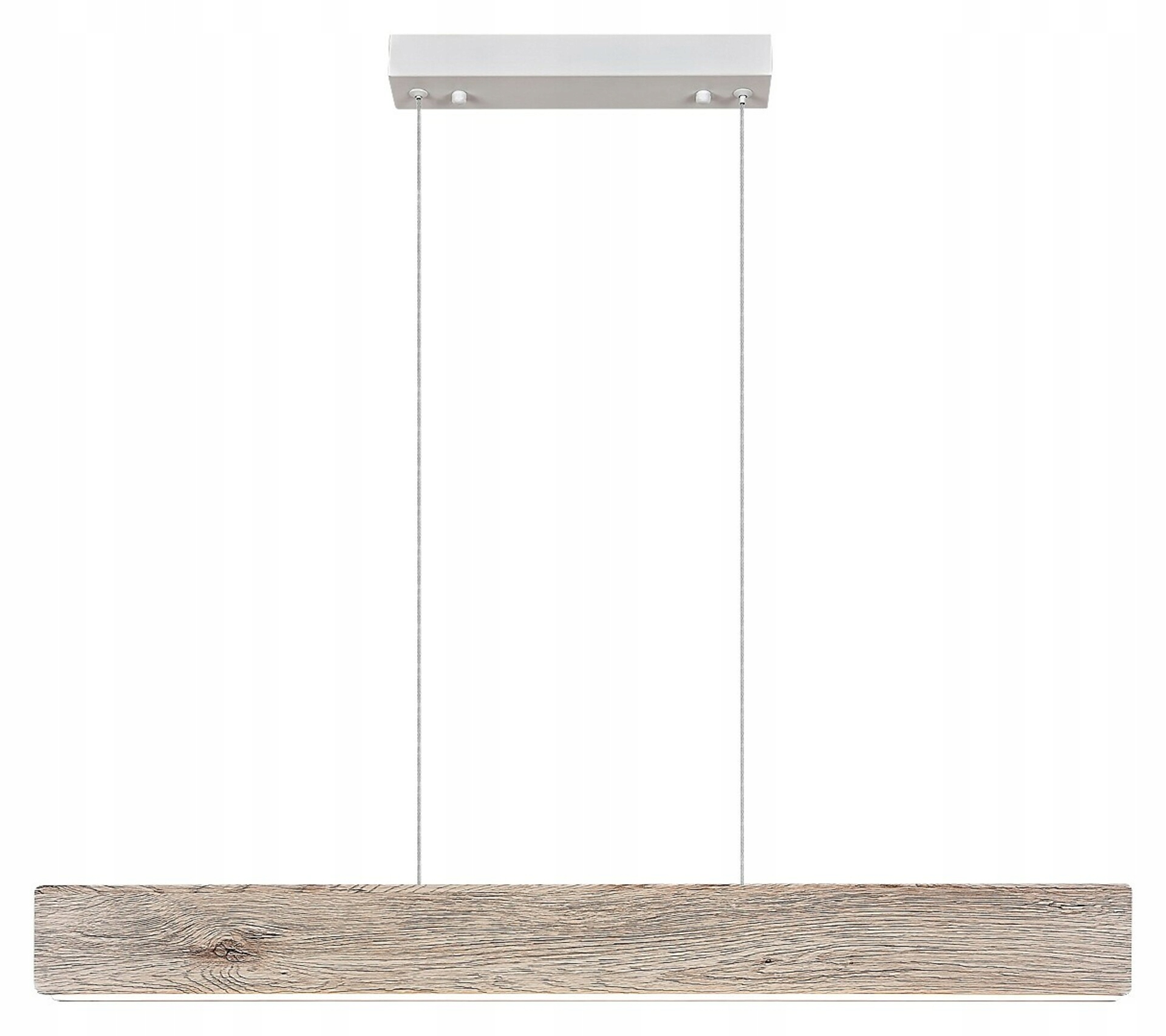 Rabalux Cinnamon Led 34W závesné svietidlo, škandinávsky dizajn, dub/biela