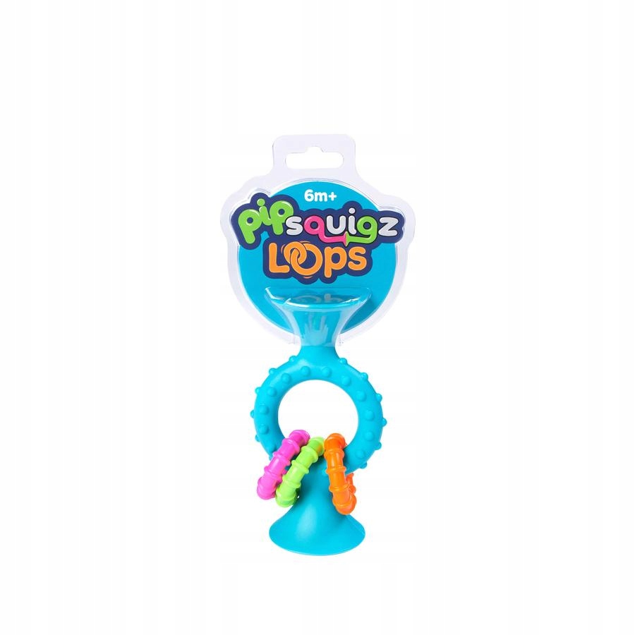 Bobo Przyssawka Grzechotka Niebieska