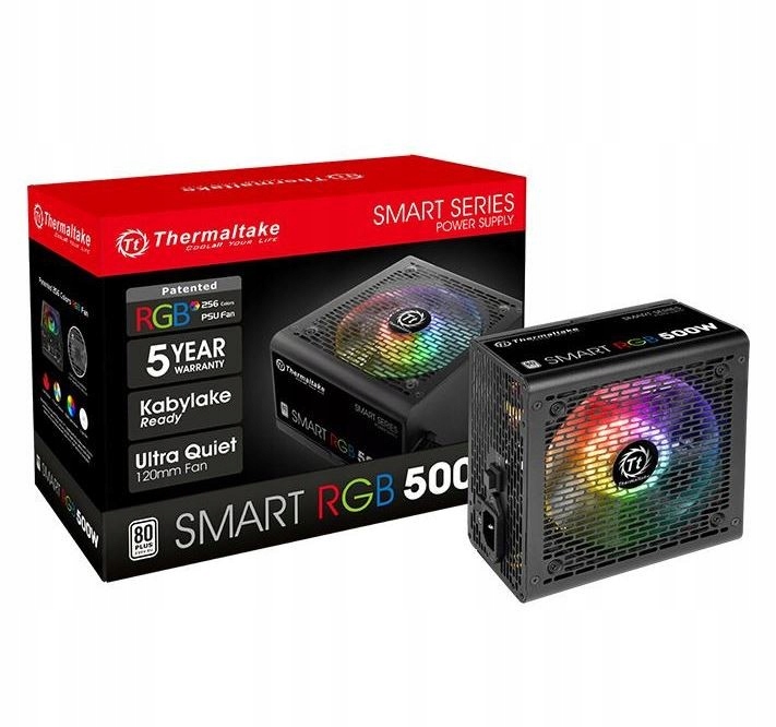 

Smart 500W Rgb (80+ 230V Eu, 2xPEG, 120mm, Single)