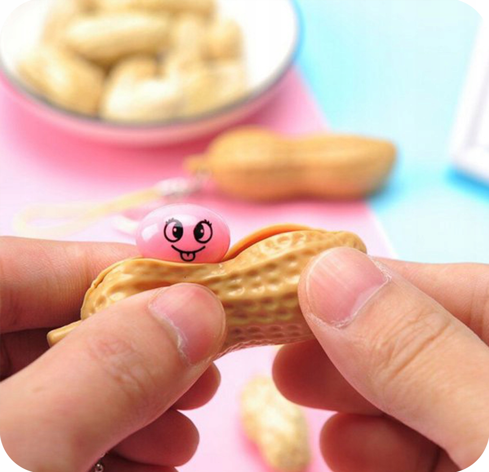 ORZESZEK ANTYSTRESOWY push bubble BRELOK do kluczy Rodzaj gniotki