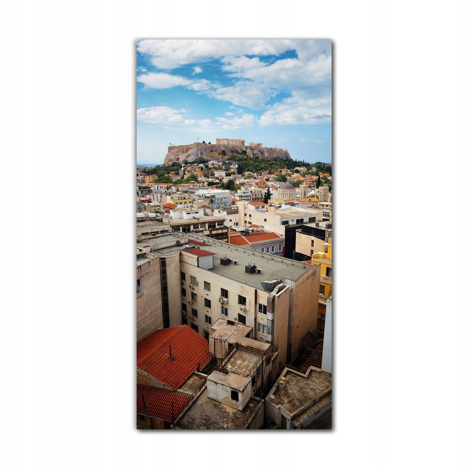 

Foto na szkle grafika 70x140 Pejzaż Ateny miasto