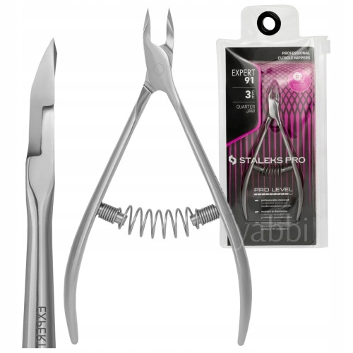 Staleks Profesionální Nůžky Na Vyřezávání Kůžiček Expert 3MM NE-91-3