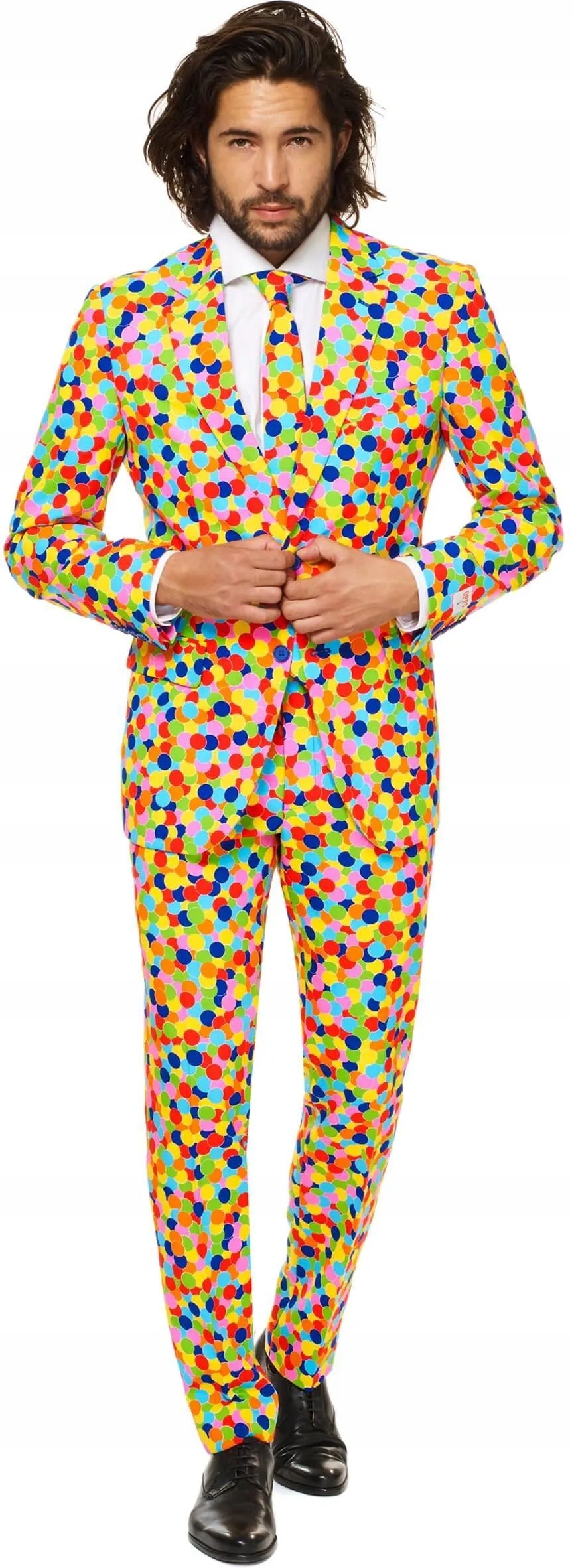 Kostým Mr Confetteroni pro muže velikost 50