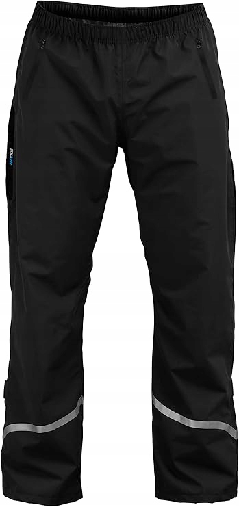 Spodnie Rowerowe Męskie Oddychające Odblaskowe 3M Bezpieczne Trening XL