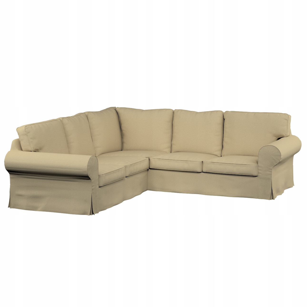 Poťah na rohovú pohovku Ektorp Ikea, zelený