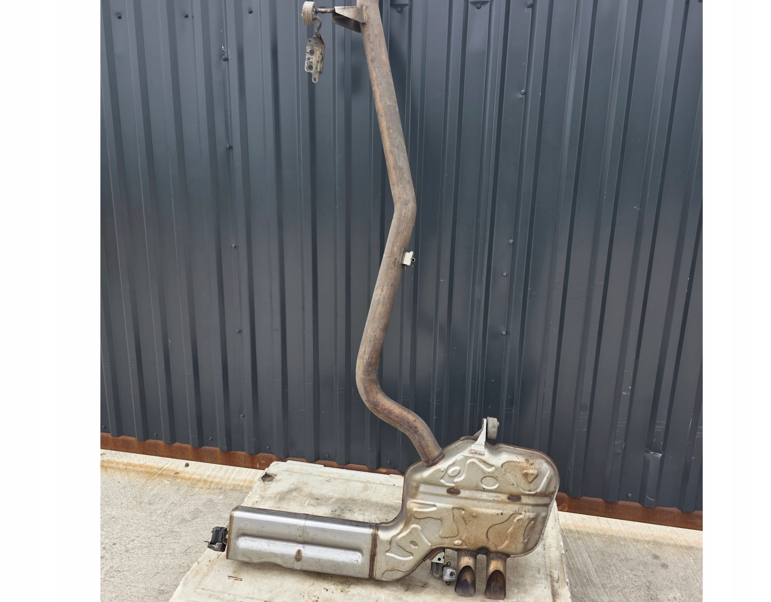muffler, exhaust complete AUDI A6 C8 A7 C8 3.0 TDI 4K0253611AD original !!!