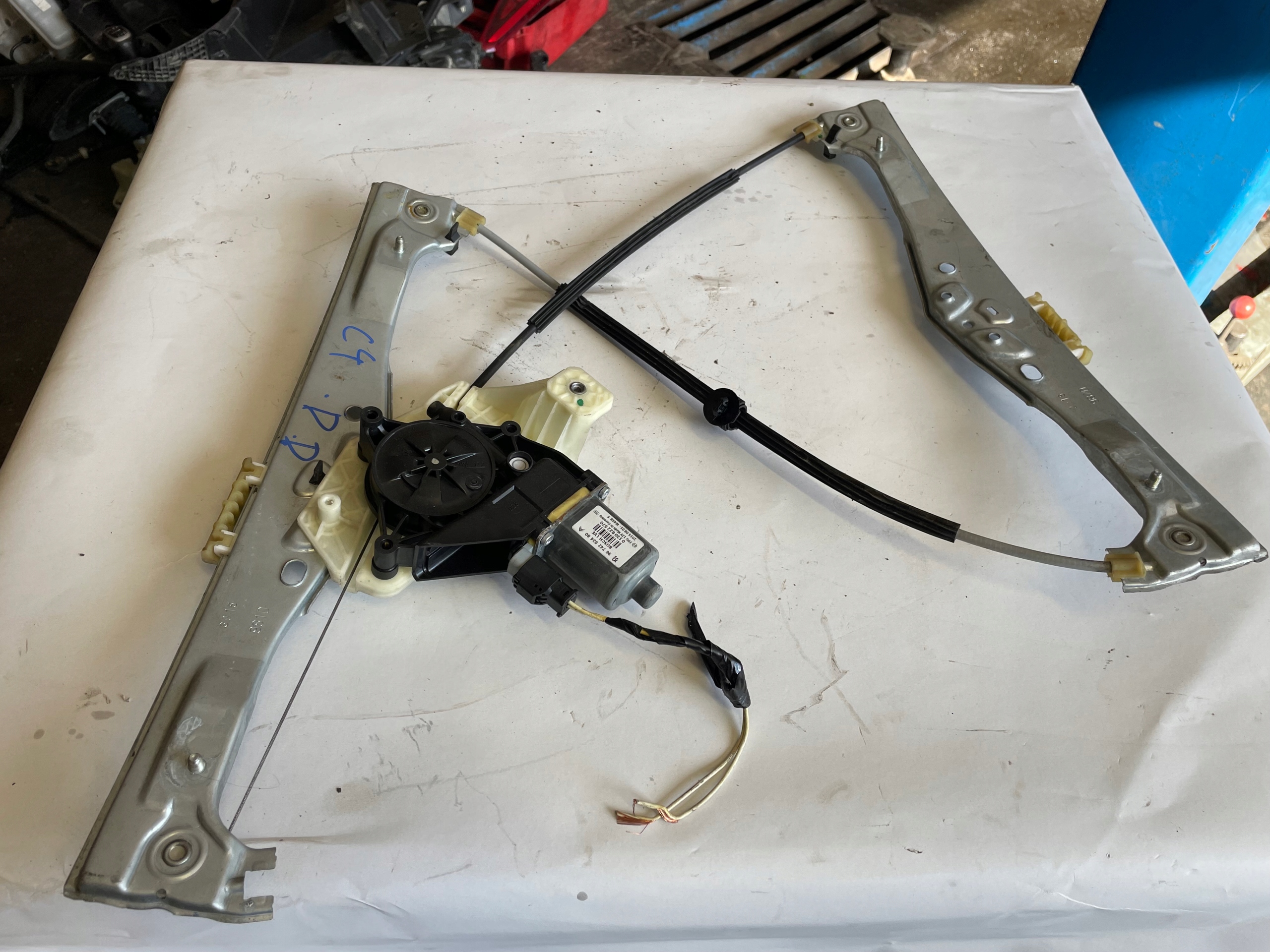 CITROEN C4 CACTUS mechanism windows right front 9674252480