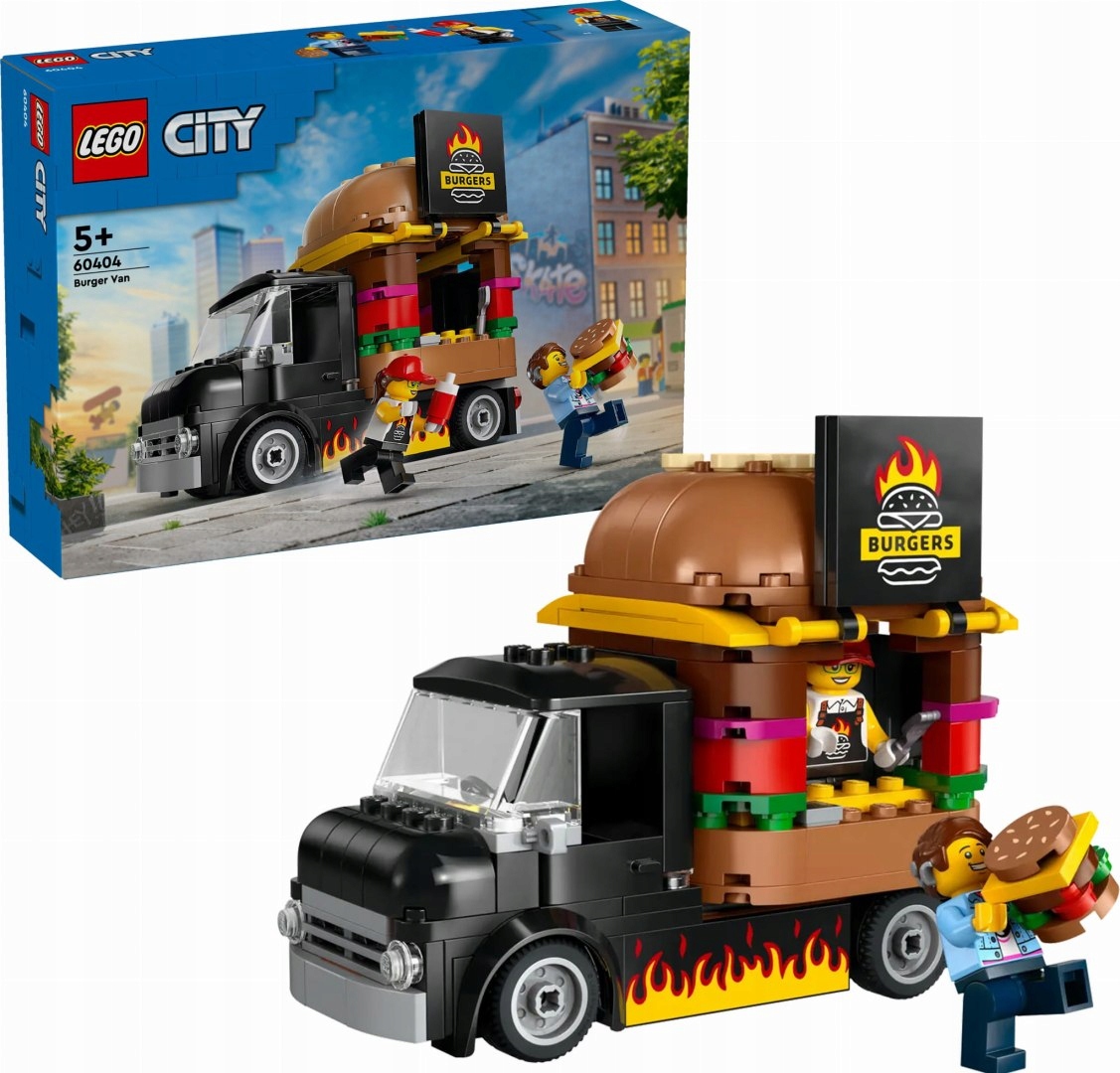 60404 Lego City Ciężarówka z burgerami