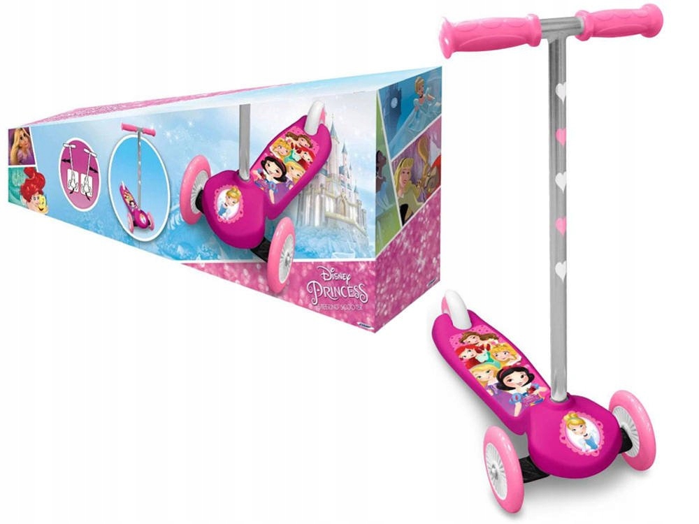 hulajnoga 3-kołowa Princess balansowa SP0680