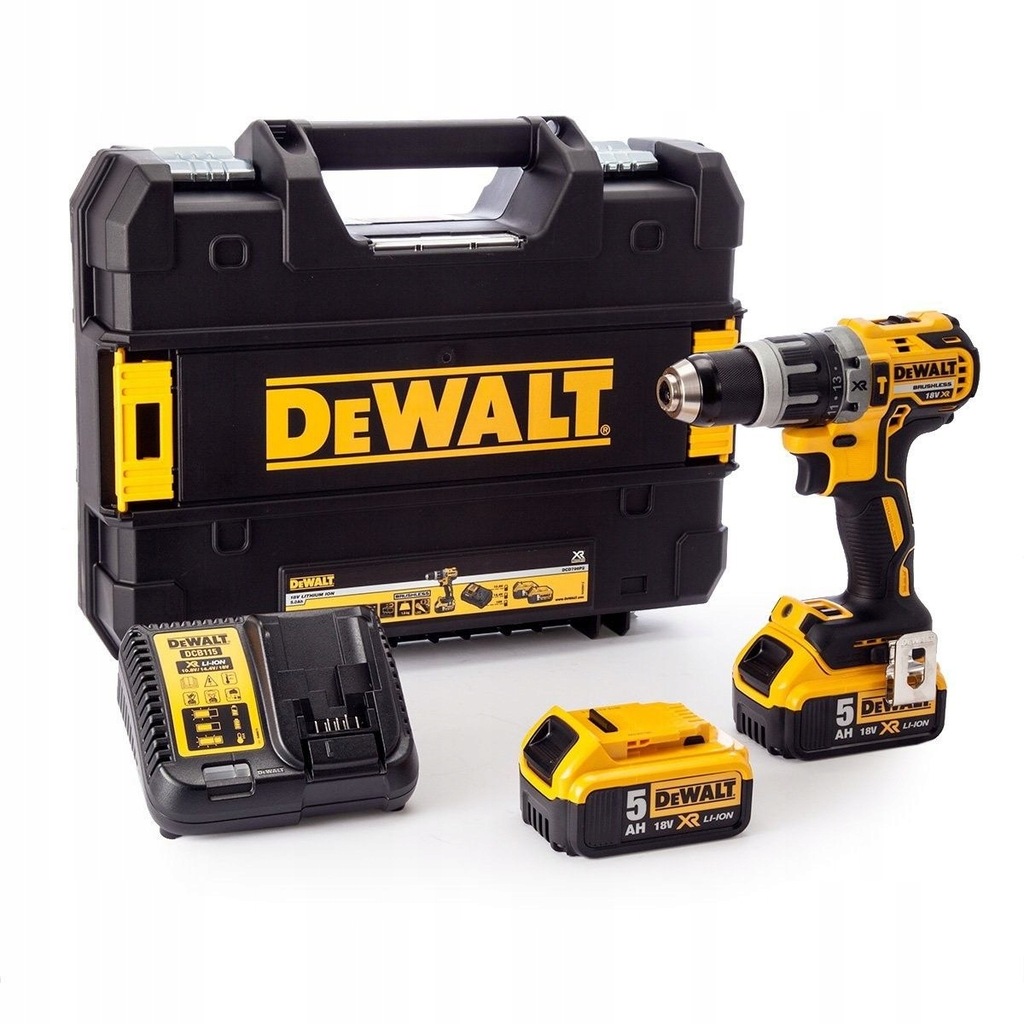 Wiertarko Wkrętarka Z Udarem Xr 18V 2*5.0AH DCD796P2-QW Dewalt