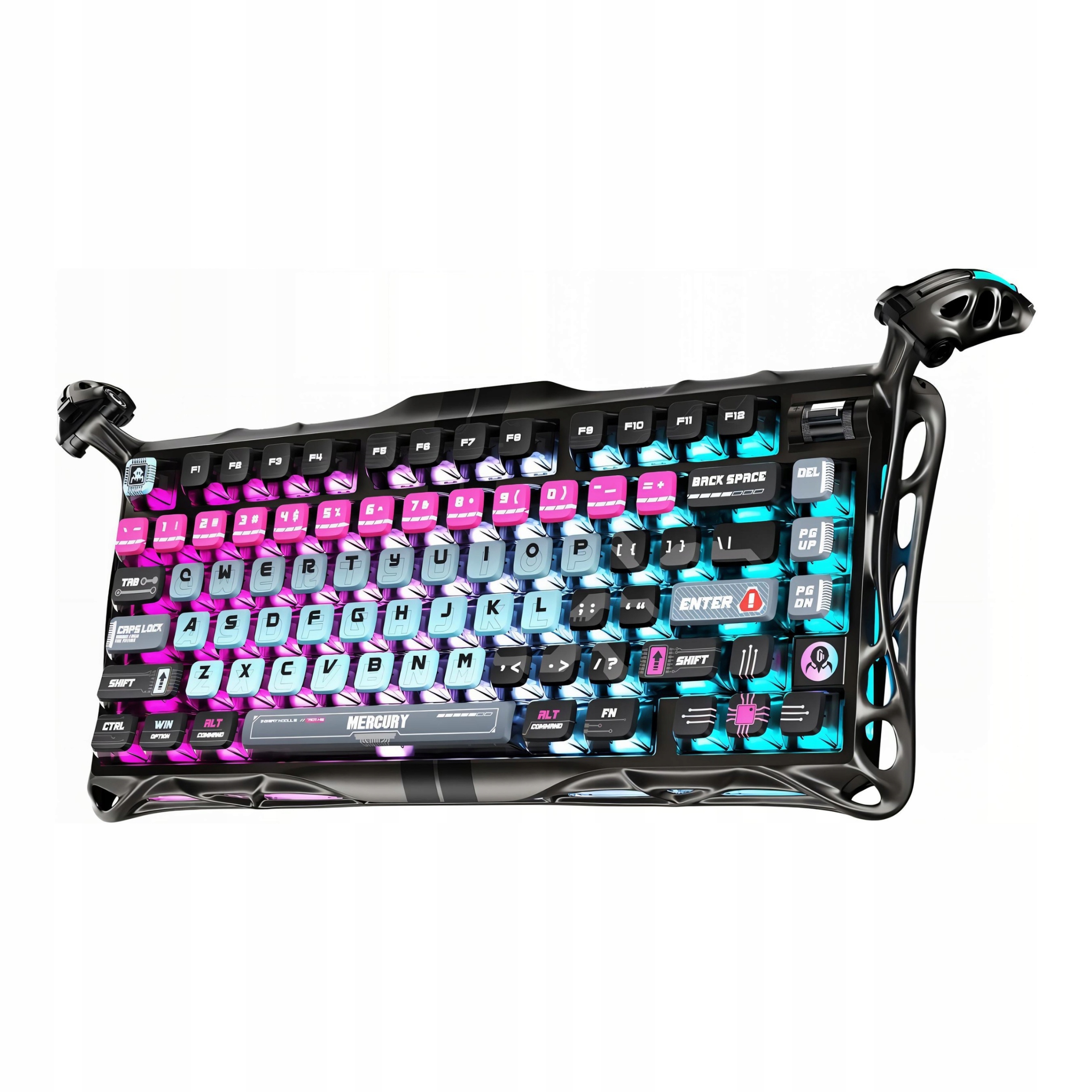 Klawiatura mechaniczna Mercury V75 Pro Cyberpunk