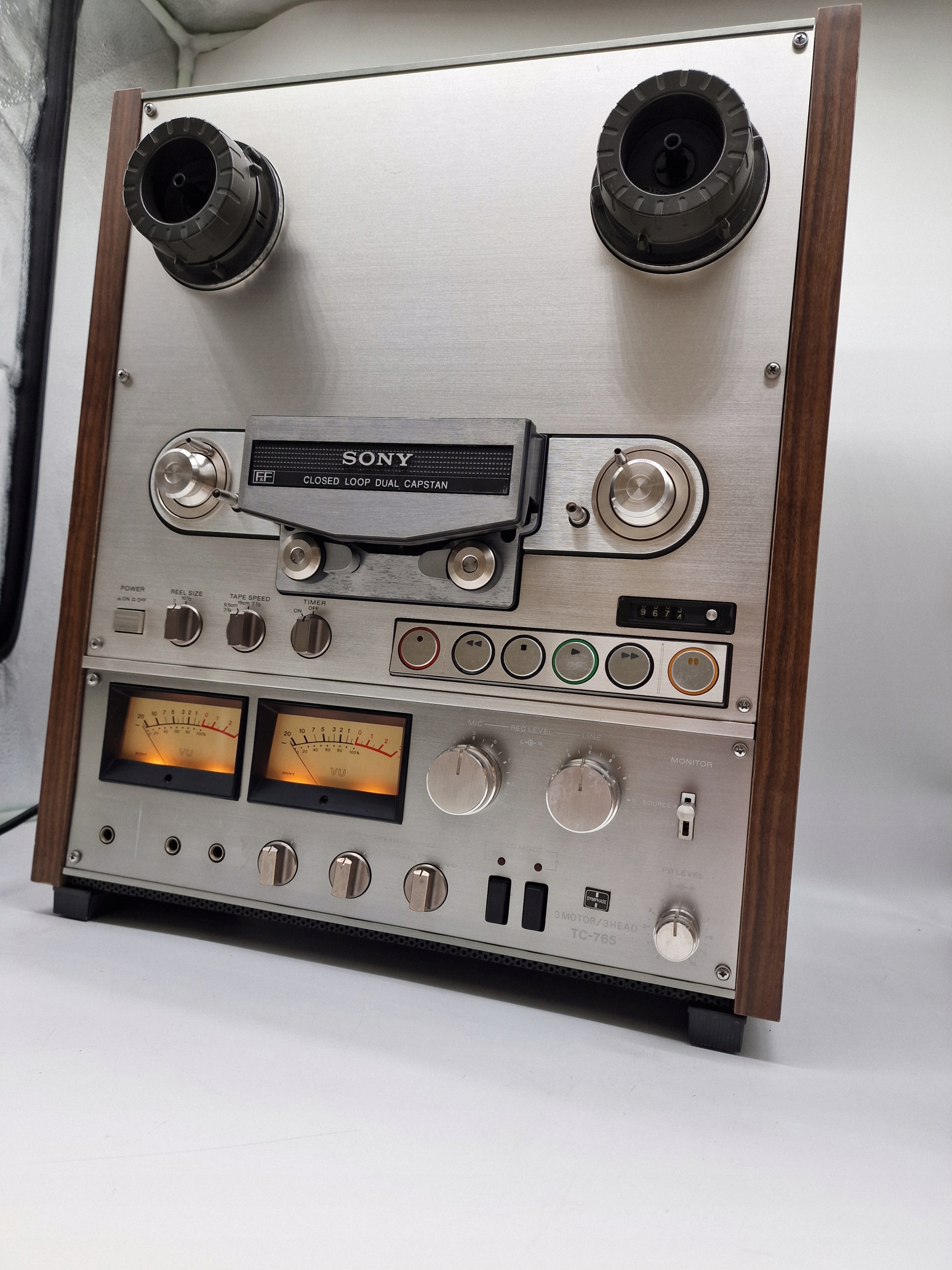 SONY TC-765 KULTOWY PIĘKNY MAGNETOFON SZPULOWY PO PROFESJONALNYM SERWISIE ! Rodzaj stereofoniczny